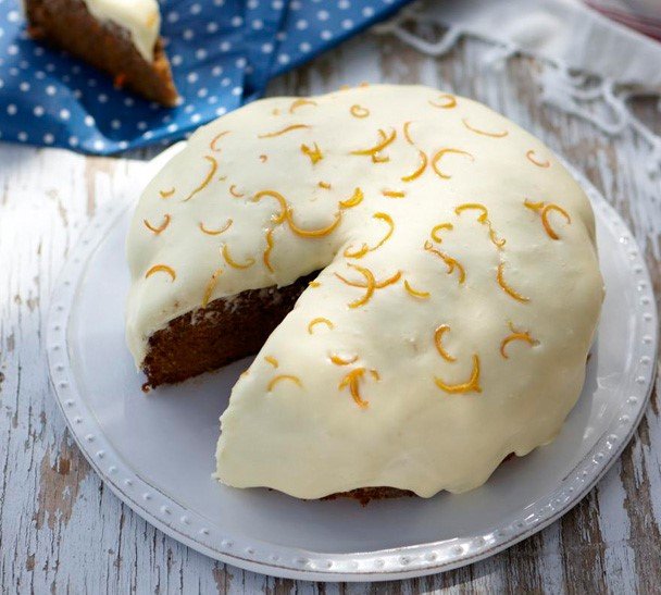 Carrot Cake with Cream Cheese Icing Recipe